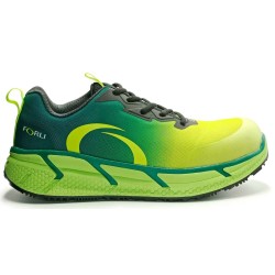 HOUSTON AM S1PL HI CI FO SR ESD | CALZADO | DESCRIPCION DE LOS COMPONENTES: • CORTE: Calzado de seguridad fabricado en rejill...